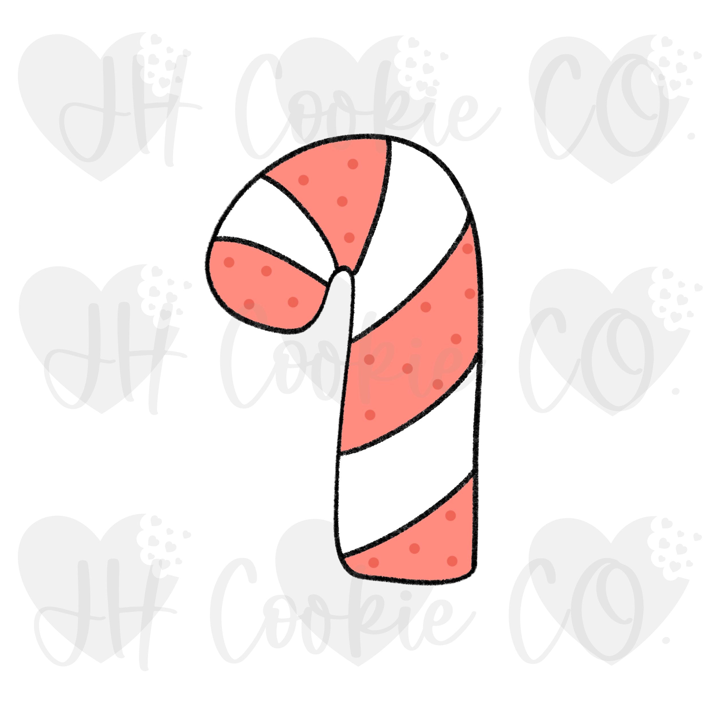 Premium Vector | Hand drawn christmas candy cane. vector doodle sketch  illustration isolated on white background.